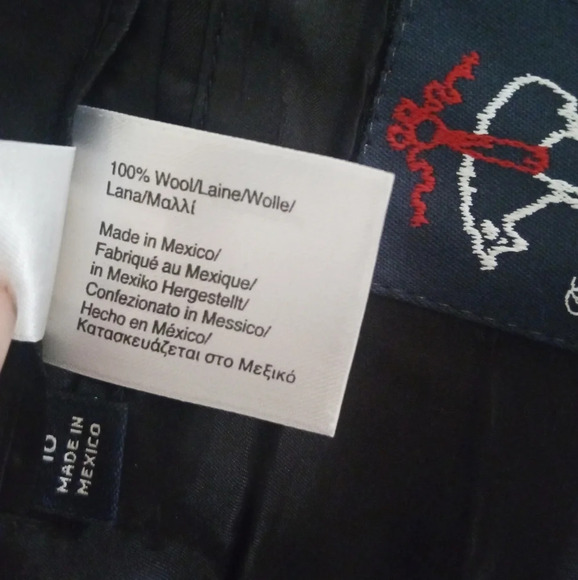 Brooks Brothers X Loro Piana Navy Blue Two Button Wool Blazer Lined Size 16 - Picture 11 of 11